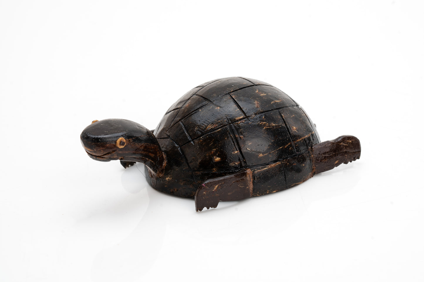 Handcrafted Coconut Shell Turtle