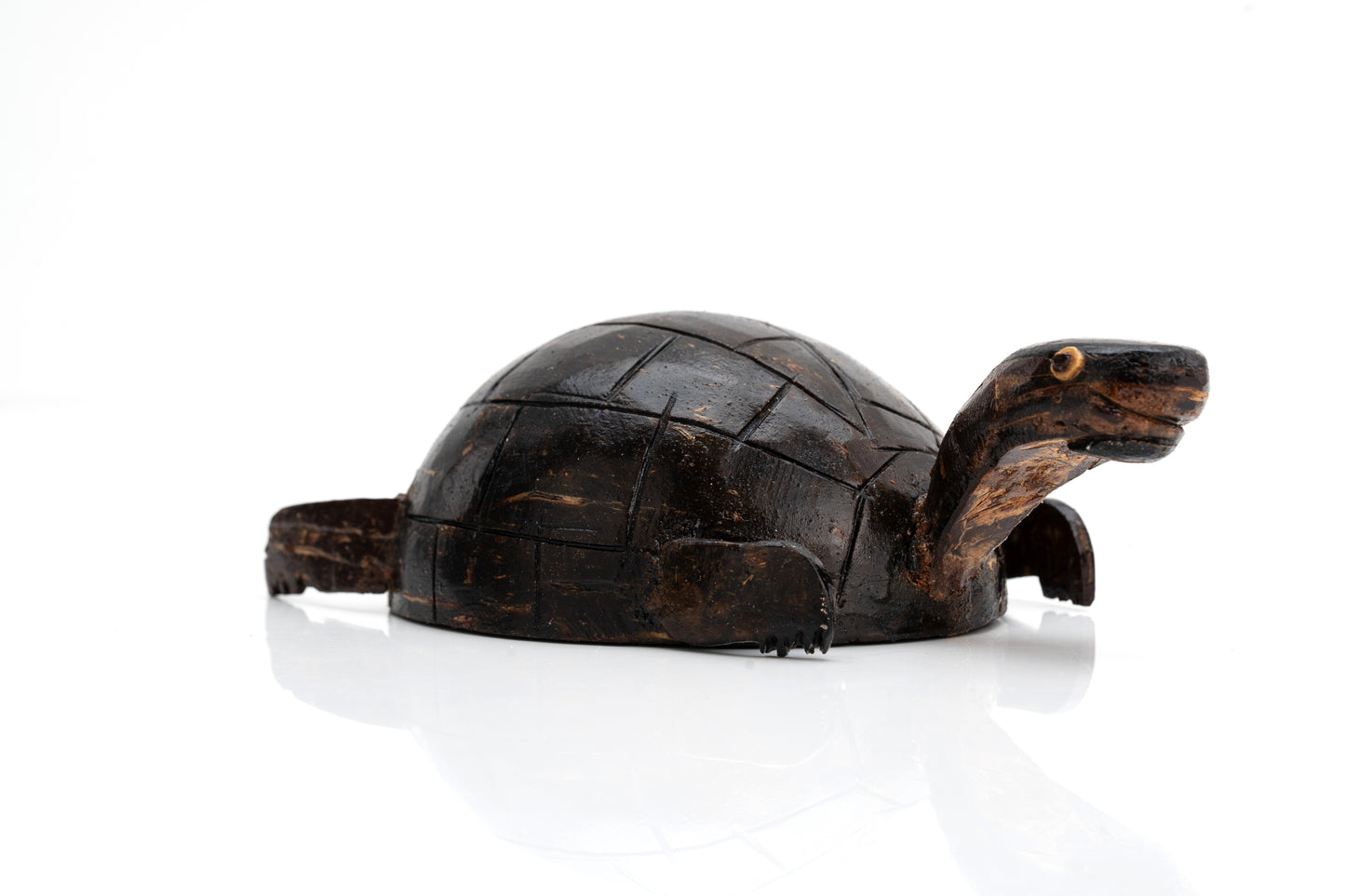 Handcrafted Coconut Shell Turtle
