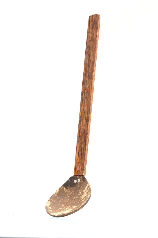 Handcrafted Coconut Shell Serving Spoon