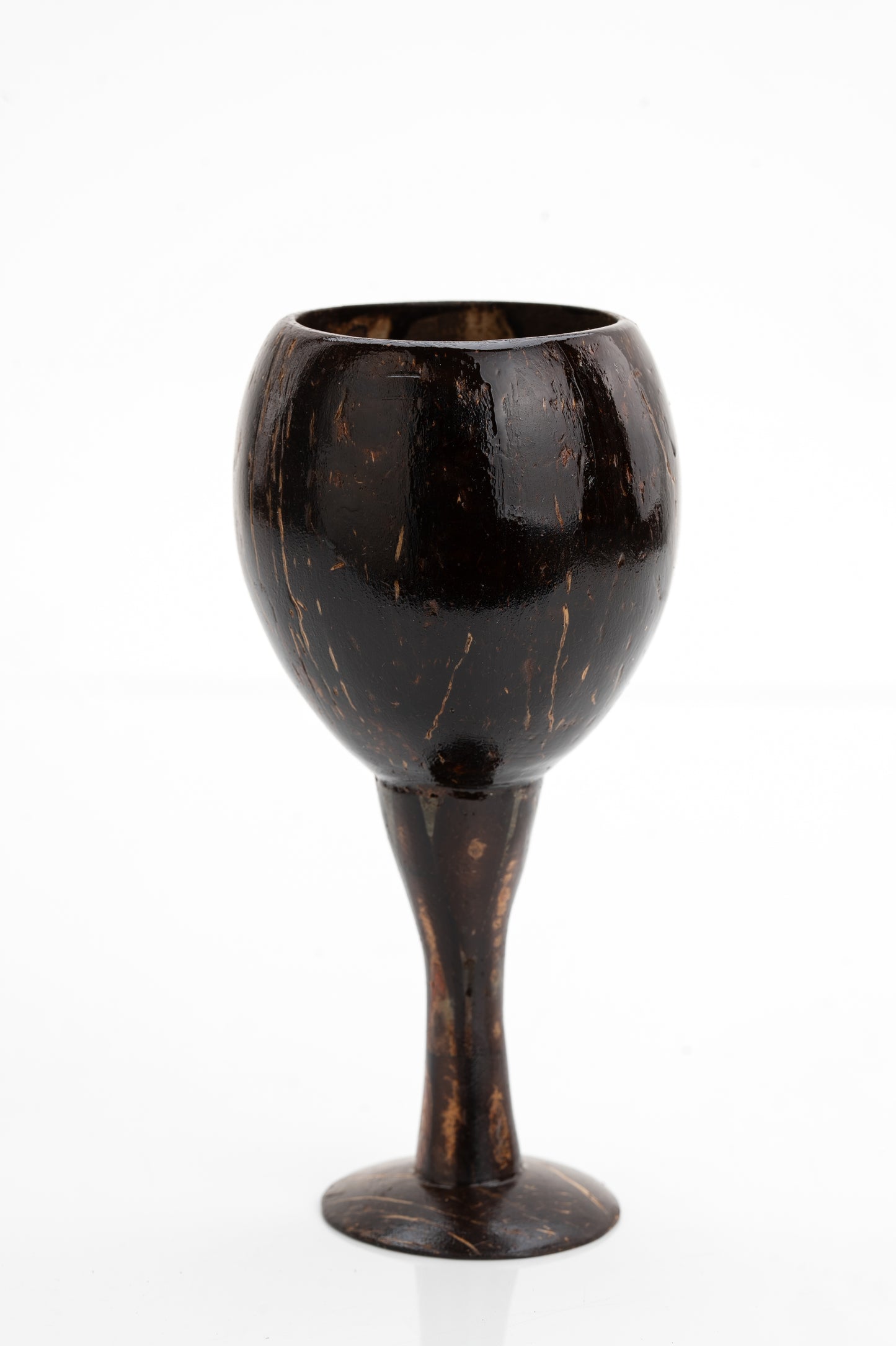 Handcrafted Coconut Shell Wine Goblet