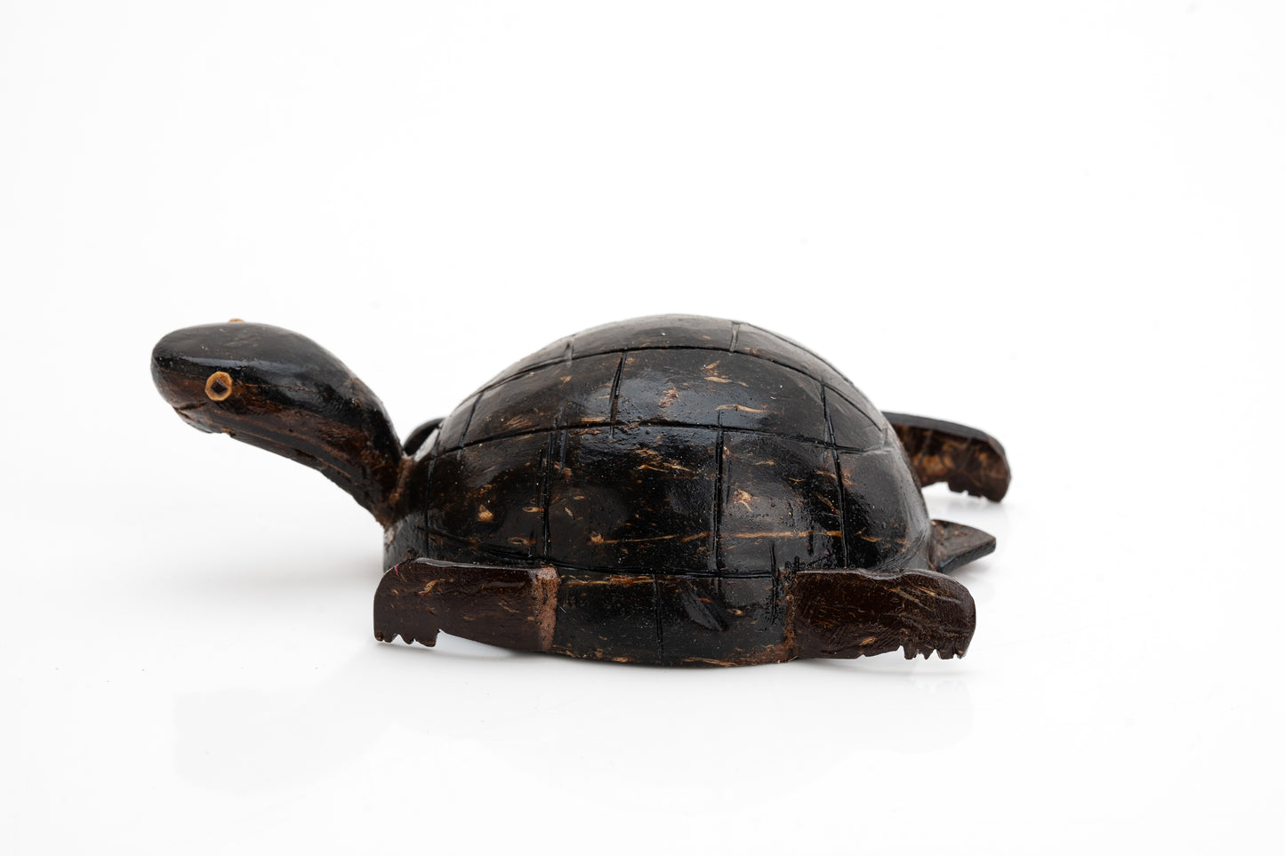 Handcrafted Coconut Shell Turtle